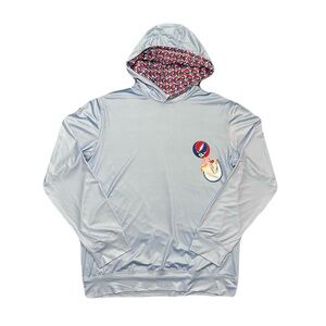 Grateful Dead x Section 119 Sun Shield Light Performance Hoodie Size Small NWT
